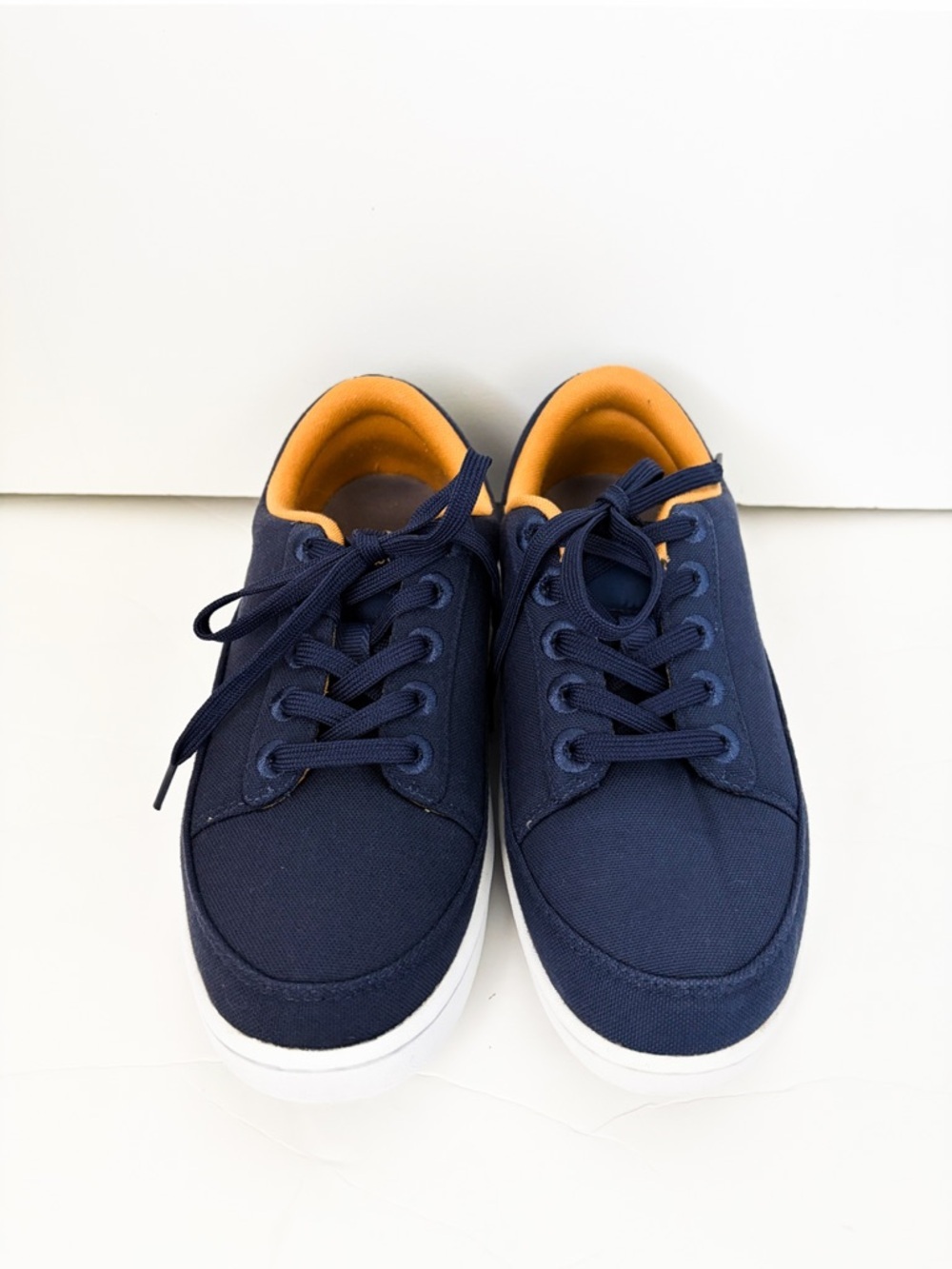 Allbirds Women's Canvas Pacer Navy Blue Size 8 Sneaker